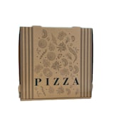 thumbnail of Boîte à pizza kraft brun 33 x 33 x 3.5 cm x 100