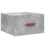thumbnail of vidaXL Wand-Nachttisch Betongrau 35x35x20 cm