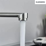 thumbnail of MAX | torneira misturadora degastro  montagem de parede prata|cozinha profissional em aço inoxidável longa e plana|torneira de restaurante bico reto