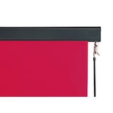 thumbnail of Toldo vertical HWC-F42, toldo vertical protección de la intimidad estor enrollable exterior, tejido protección UV 50 ~ 250x180cm, burdeos-rojo