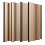 thumbnail of Arebos Quercia Pannelli Acustici 120x60 cm, set da 4, effetto legno, facili da montare e tagliare, design moderno per pareti e soffitti.