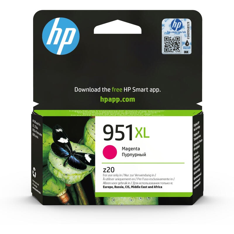 Originele Hp 951 Xl inktcartridge met hoge capaciteit Magenta