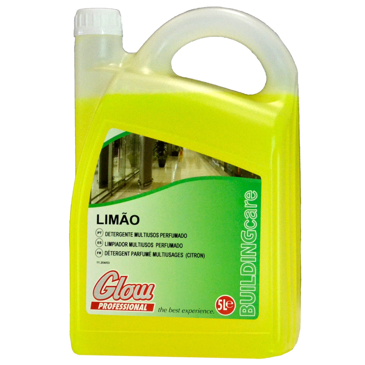 Glow Professional - Limão - Detergente multiusos perfumado - 5L