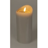 thumbnail of WellHome - Vela LED con efecto Gelatina color Gris Ø9x20cm