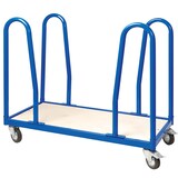 thumbnail of Rungenwagen m. 4 Bügeln, LxBxH 1000x500x870 mm, Trg 250 kg, 4 Lenkrollen, 2 Bremsen