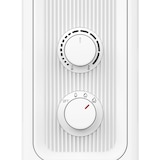 thumbnail of Tarrington House Radiador de aceite OR2425, 24 x 50 x 60 cm, 2400 W, termostato, protección contra sobrecalentamiento, móvil, blanco