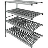 thumbnail of Gastro Aluminium Kühlzellenregal, Regal,Lagerregal 964x370x1680+1305x370x1680mm