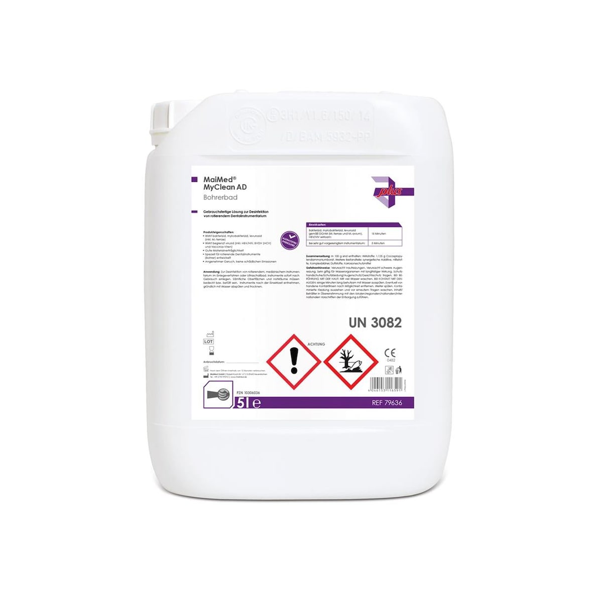 MaiMed MyClean B | Bohrerbad | gebrauchsfertig | 2 x 5 Liter
