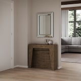 thumbnail of Consola extensible 90x25/211 cm Anea Nogal