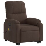 thumbnail of vidaXL Massagesessel Aufstehhilfe Elektrisch Braun Mikrofasergewebe