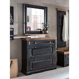 thumbnail of SIT Möbel Schoenenkast mangohout | L 85 x B 40 x H 90 cm | zwart / donkerbruin | 05862-11 | Serie Corsica