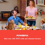 thumbnail of Masterchef 60 Mini-Backofen 60l 2000W 100-230 °C Timer schwarz Schwarz