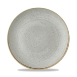 thumbnail of Churchill Super Vit Stonecast Raw Flat Coup Borden, 26 cm, 12 stuks, Grijs, Rond