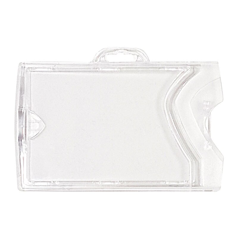 Porte-badge rigide 2 en 1 - horizontal et vertical (lot de 100)