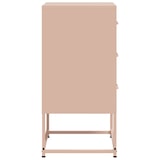 thumbnail of vidaXL Nachttisch Rosa 36x39x78 cm Stahl