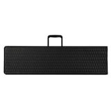 thumbnail of Klappbank, klappbar, wetterfest, Tragegriff, Rattan-Optik, maximal 400 kg, Schwarz