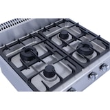 thumbnail of METRO PROFESSIONAL Gasherd GGS2700, 80 x 70 x 54.7 cm, Edelstahl, 4 Brenner