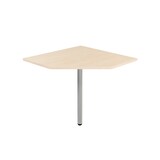 thumbnail of Mesa de canto em faia de 90° Rocada para secretária série WORK/METAL - alumínio/faia