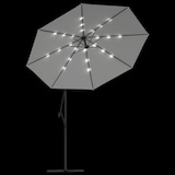 thumbnail of vidaXL Sonnenschirm Ampelschirm mit LED-Beleuchtung 300 cm Metallmast