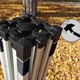 thumbnail of Faltpavillon 3x3m - mit 3 Wänden - Orange