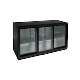 thumbnail of Hintere Bar 3 Schiebetüren Glas 320 Liter Schwarz, 350 W, 220 V - MONO