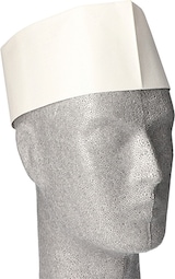 thumbnail of 1000 Stück Schiffchen aus Krepp 8,5 x 27,5 cm weiss Größe 55 - 62