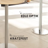 thumbnail of bümö Besprechungstisch, Esstisch klein, Tisch rund 100 cm - kleiner Esstisch graphit, Rundtisch Esstisch 2 Personen mit Holz-Platte, Säule aus Metall