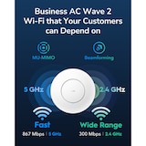 thumbnail of CUDY AP1300 AC1200 Wi-Fi Access Point Gigabit