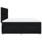 thumbnail of vidaXL Boxspringbett mit Matratze Schwarz 180x200 cm Stoff
