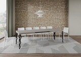 thumbnail of Karamay Kaschmir Ausziehtisch 160/420x90 cm mit anthrazitfarbenen Beinen