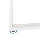 thumbnail of Eckschreibtisch / Schreibtisch / Computertisch WORKSPACE BASIC I 165 x 120 cm grau / weiß hjh OFFICE