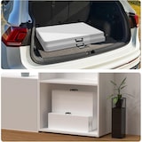 thumbnail of YOEVU kit mesa plegable y bancos 180cm portátil resistente HDPE y acero estructura plegable