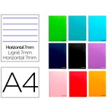 thumbnail of Cuaderno Espiral Liderpapel A4 Micro Smart Tapa Blanda 80H60Gr Horizontal 7Mm Doble Margen 4 Taladros Colores