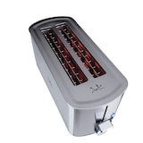 thumbnail of Torradeira de aço inoxidável Jata TT1046 com 2 ranhuras largas (40 mm) e 255 mm de comprimento. 5 níveis. Descongelamento e manutenção de calor