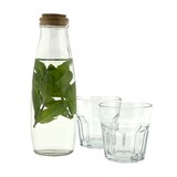 thumbnail of Melkfles met kurk - Ideaal voor o.a. Bed & Breakfast of Horeca - waterfles  Melkfles of sapfles - 500ml -  24 Stuks