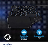 thumbnail of Nedis gkbds110bk clavier usb noir