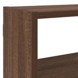 thumbnail of vidaXL Wandschap kubus 7 vakken bewerkt hout bruin eikenkleur