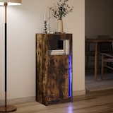 thumbnail of vidaXL LED-Sideboard Räuchereiche 42,5x34x100 cm Holzwerkstoff
