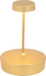 thumbnail of Swap mini pro Mattgold wiederaufladbare und dimmbare LED-Tischlampe - 2 W, 2200-2700-3000 K, IP65