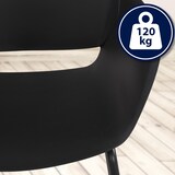 thumbnail of Sitzgruppe Minota schwarz/2 Stühle