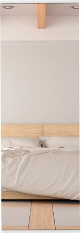 thumbnail of Zapatero de pared leto en Melamina, con espejo