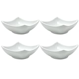 thumbnail of 4x Dipschalen Melamin Set Weiß 754 Snackschale Servierschale Klein Mini Saucenschälchen Soja