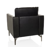 thumbnail of Loungestoel / eenzitsbank BAVERO PU zwart hjh OFFICE