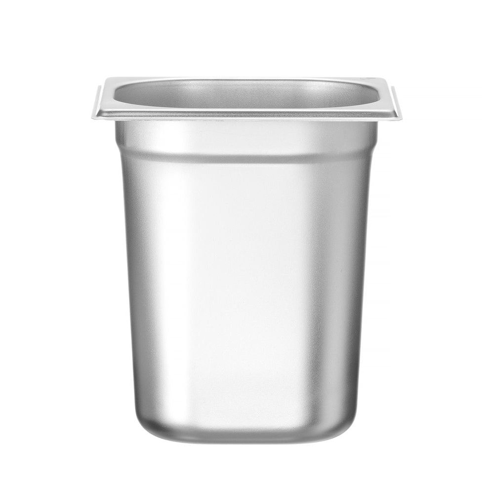 Hendi GN-Behälter Budget Line GN1/6  3,4 Liter aus Edelstahl AISI 201