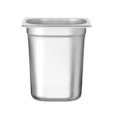 thumbnail of Hendi GN-Behälter Budget Line GN1/6  3,4 Liter aus Edelstahl AISI 201