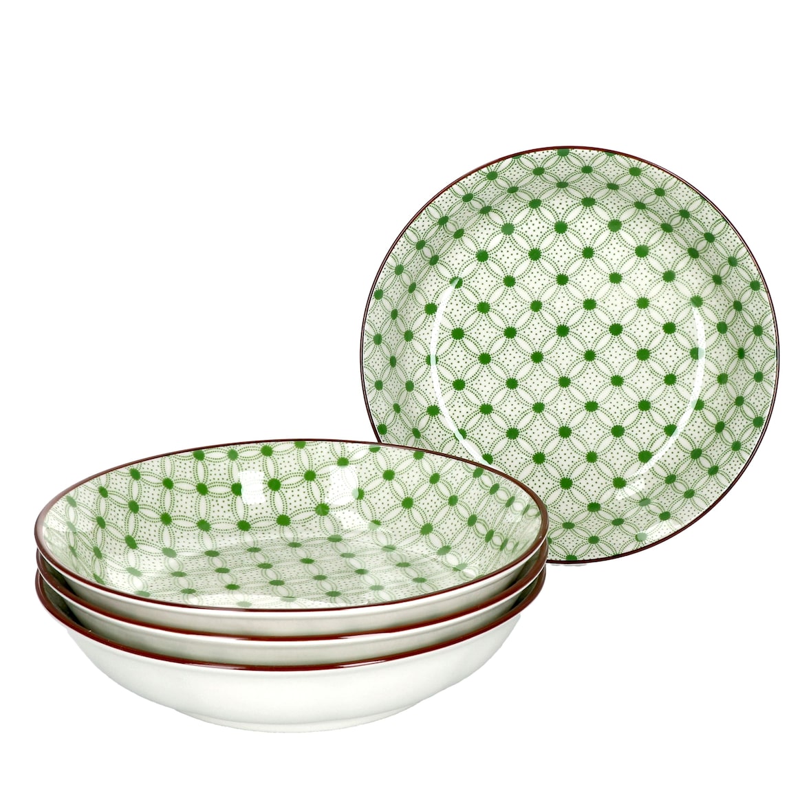 4er Set Suppenteller 20cm Lime Rio - Ritzenhoff 744767