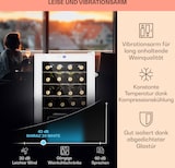 thumbnail of Klarstein Shiraz 20 Uno Weinkühlschrank 53l 20Fl Touch-Bedienfeld 5-18°C Weißes Glas