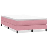 thumbnail of vidaXL Boxspringbett ohne Matratze Rosa 120x210 cm Samt