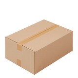 thumbnail of 25 x Faltkartons (400 x 300 x 200 mm) stabil 1-wellig Versandkarton Päckchen DHL Hermes Schachtel Box Paket braun BB-Verpackungen
