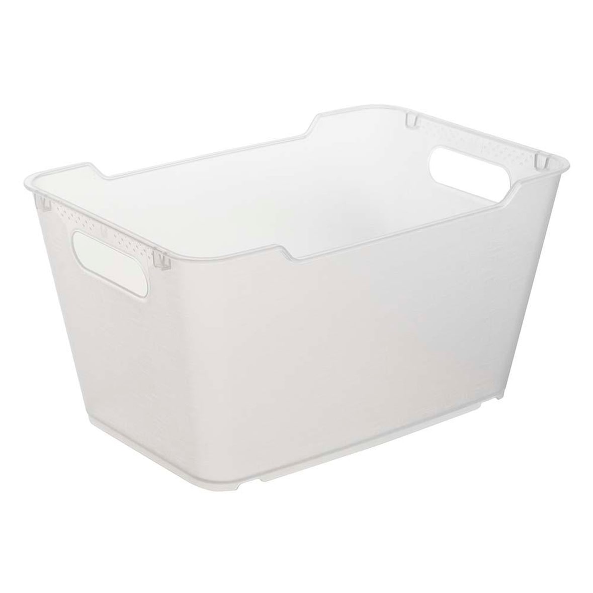 Keeeper - Aufbewahrungsbox Polypropylen 12L Weiß 35,5x23,5x20 cm - Kollektion Lotta